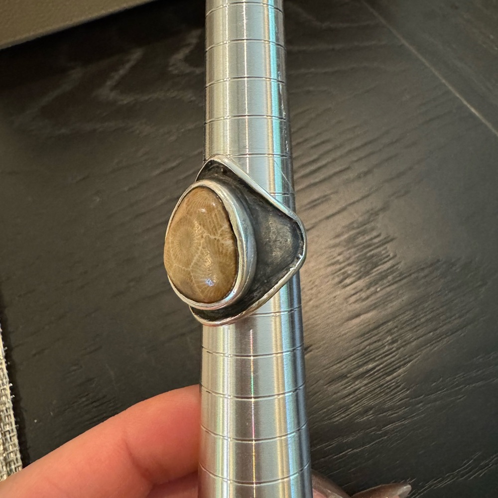 Petoskey Shield Ring - image 5